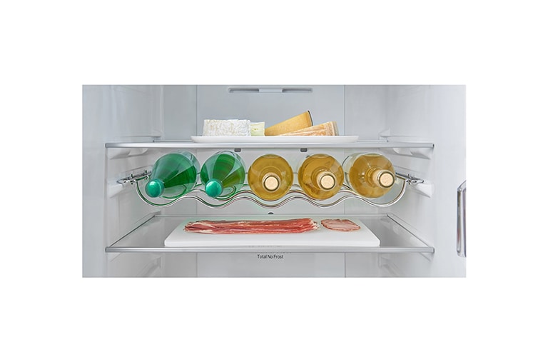 LG Hrubý objem 375 l | 266 kWh/rok | LG Lineárny invertorový kompresor | LG Total No Frost | Multi-Air Flow™ | NatureFRESH | Vnútorný LED displej | Smart Diagnosis™, GBB60PZGZS, thumbnail 10