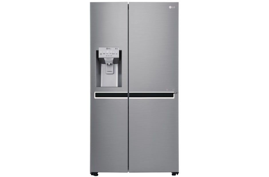 LG Americká chladnička | F (v rozsahu A až G) | Hrubý objem 668 l | 431 kWh/rok | LG Lineárny invertorový kompresor | LG Total No Frost | Multi-Air Flow™ | Vonkajší LED displej | Nápojový automat, GSL960PZBZ