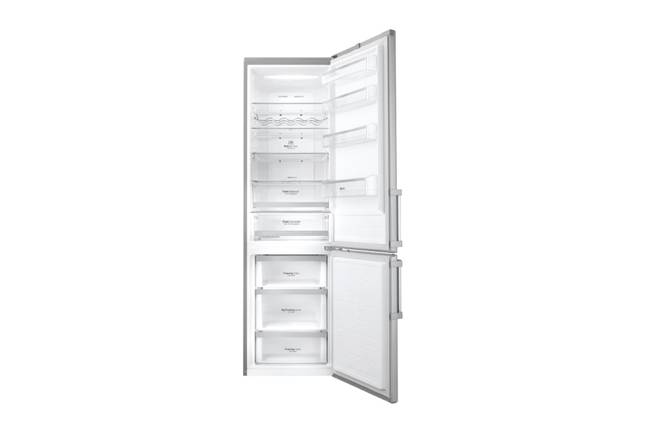 LG Hrubý objem 375 l | 178 kWh/rok | LG Lineárny invertorový kompresor | LG Total No Frost | Multi-Air Flow™ | NatureFRESH | Vonkajší LED displej | Smart Diagnosis™, GBB60SAYFE, thumbnail 4