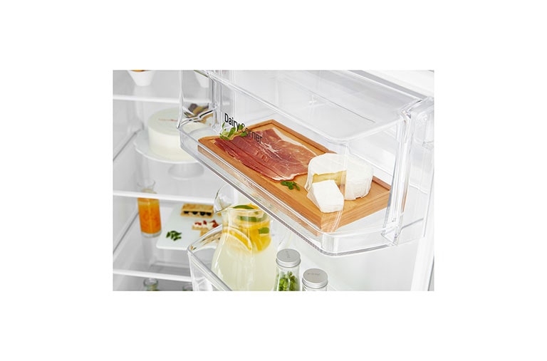 LG F | Hrubý objem 680 l | 392 kWh/rok | LG Lineárny invertorový kompresor | LG Total No Frost | Multi-Air Flow™ | Vonkajší LED displej, GSB360BASZ, thumbnail 7