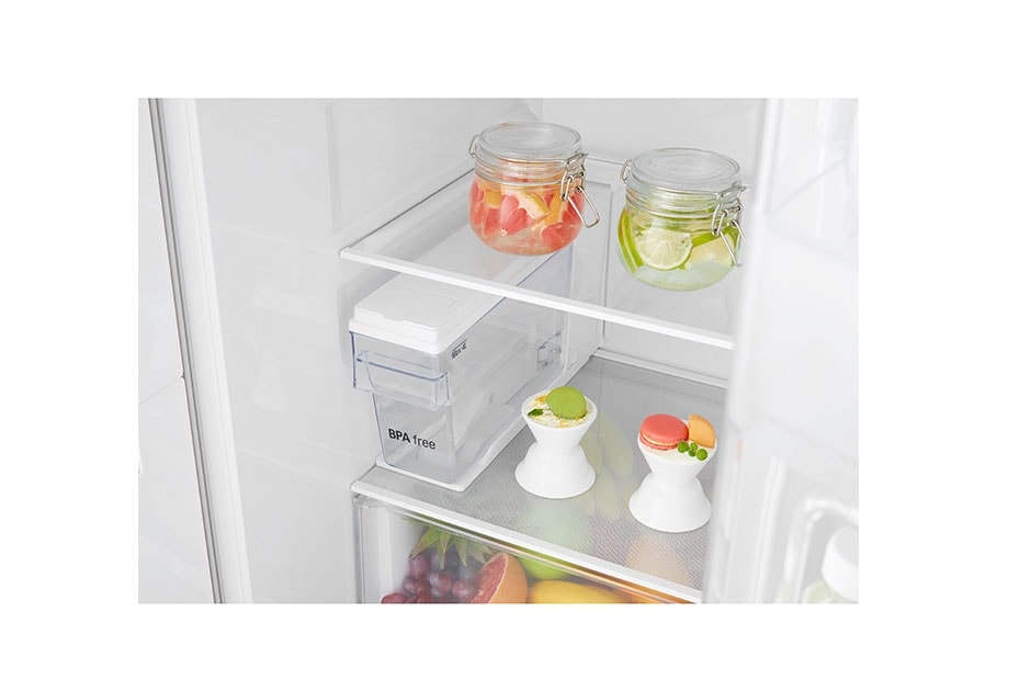 LG Door-in-Door™ | F | Hrubý objem 663 l | 419 kWh/rok | LG Lineárny invertorový kompresor | LG Total No Frost | Multi-Air Flow™ | Vonkajší LED displej, GSJ361DIDV, thumbnail 8