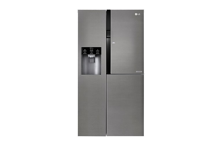 LG Door-in-Door™ | F | Hrubý objem 663 l | 419 kWh/rok | LG Lineárny invertorový kompresor | LG Total No Frost | Multi-Air Flow™ | Vonkajší LED displej, GSJ361DIDV, thumbnail 2