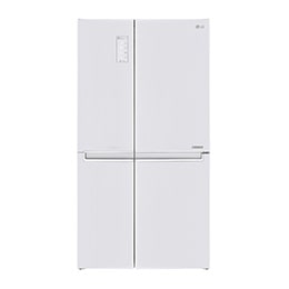 F | Hrubý objem 687 l | 438 kWh/rok | LG Lineárny invertorový kompresor | LG Total No Frost | Multi-Air Flow™ | Vonkajší LED displej2