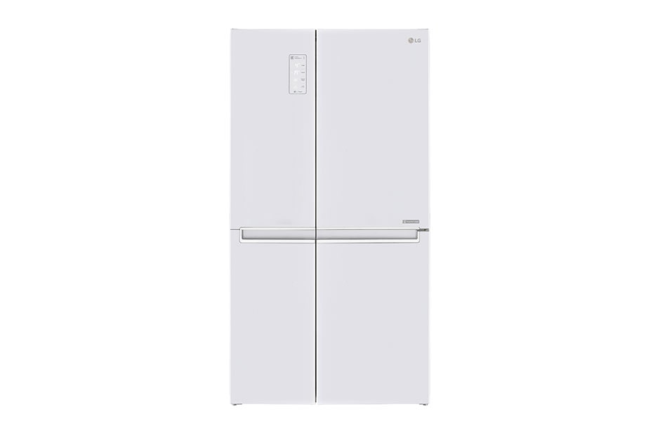 LG F | Hrubý objem 687 l | 438 kWh/rok | LG Lineárny invertorový kompresor | LG Total No Frost | Multi-Air Flow™ | Vonkajší LED displej, GSB760SWXV
