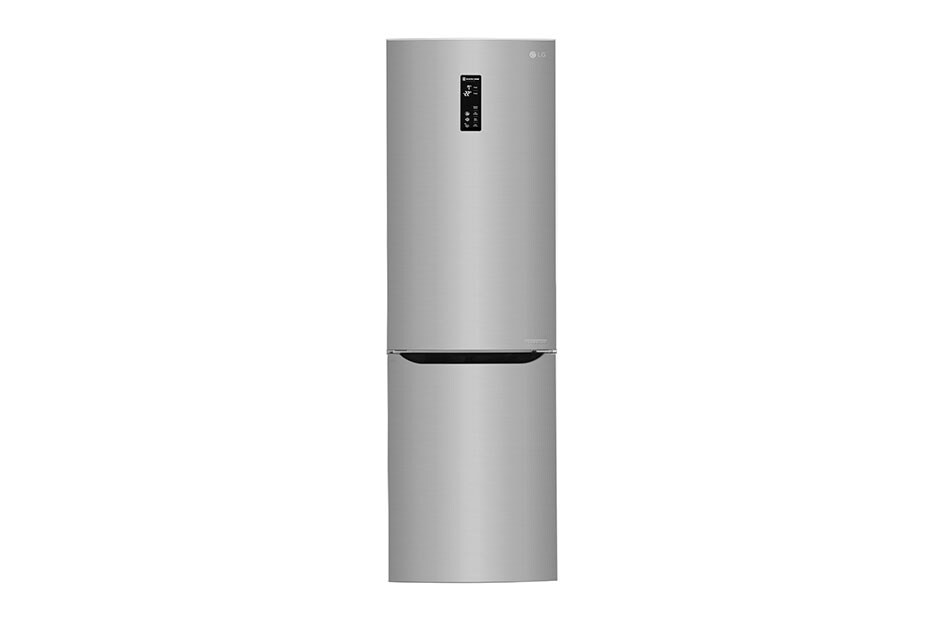 LG Hrubý objem 348 l | 259 kWh/rok | LG Lineárny invertorový kompresor | LG Total No Frost | Multi-Air Flow™ | NatureFRESH | Vonkajší LED displej | Smart Diagnosis™, GBB59PZMZS