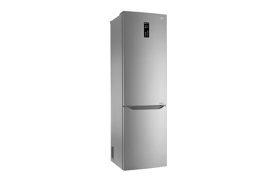 LG Hrubý objem 375 l | 266 kWh/rok | LG Lineárny invertorový kompresor | LG Total No Frost | Multi-Air Flow™ | NatureFRESH | Vonkajší LED displej | Smart Diagnosis™, GBB60PZFZS, thumbnail 4