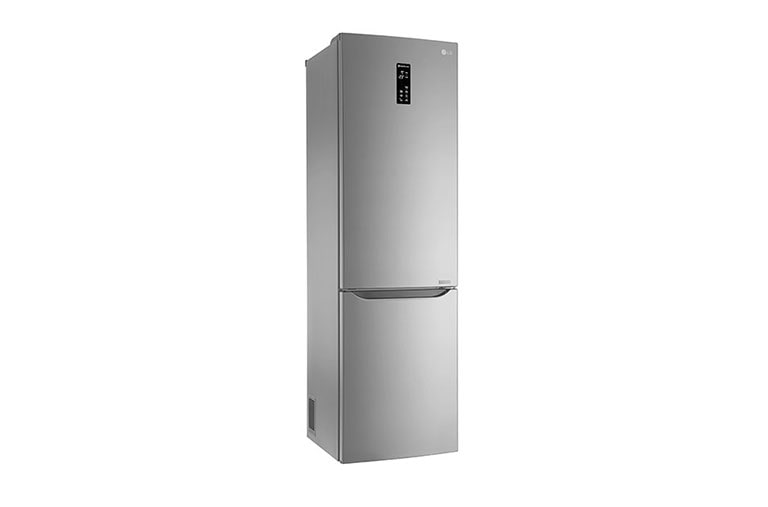 LG Hrubý objem 375 l | 266 kWh/rok | LG Lineárny invertorový kompresor | LG Total No Frost | Multi-Air Flow™ | NatureFRESH | Vonkajší LED displej | Smart Diagnosis™, GBB60PZFZS, thumbnail 4