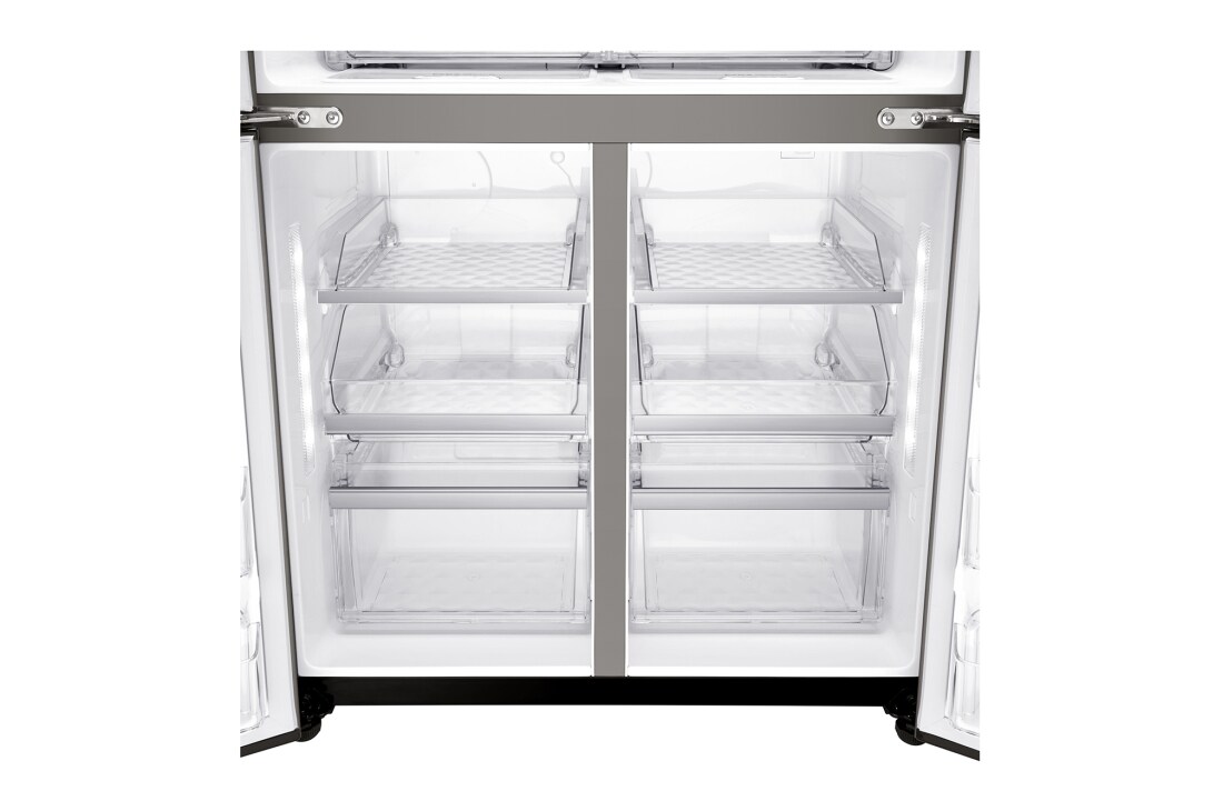 LG InstaView Door-in-Door™ | A+ | Hrubý objem 705 l | 470 kWh/rok | LG Lineárny invertorový kompresor | LG Total No Frost |Multi-Air Flow™ | Nápojový automat | Pure N Fresh™ | ThinQ™ + WiFi, GMX936SBHV, thumbnail 12