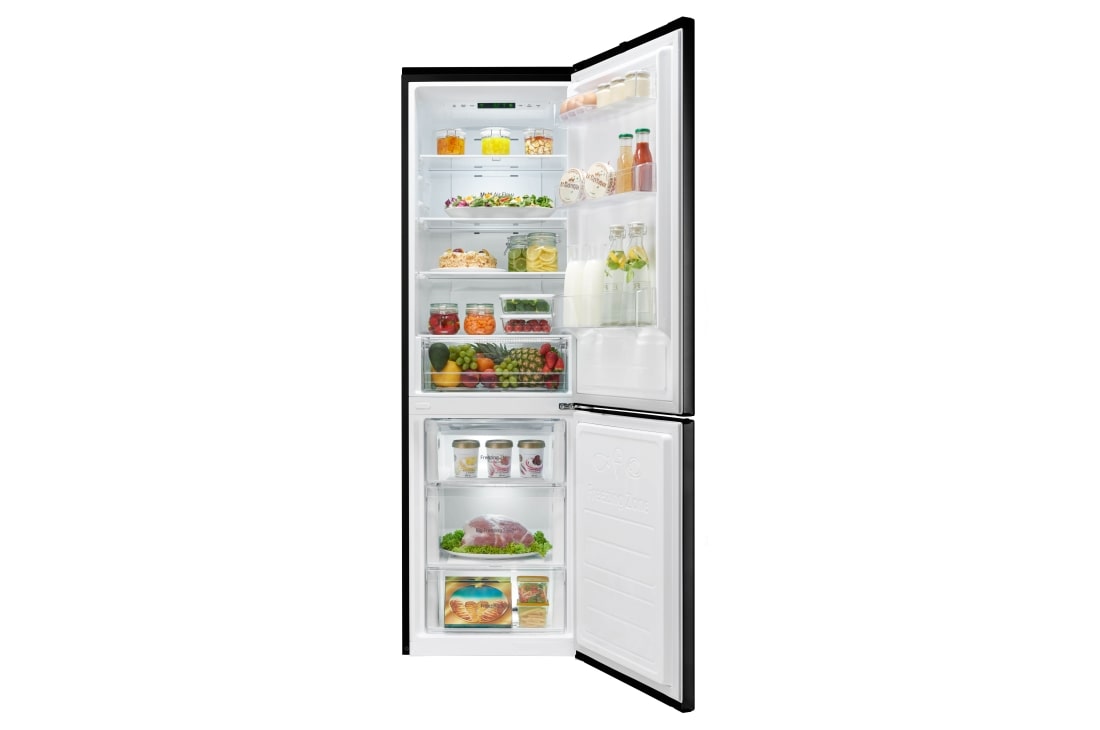 LG Hrubý objem 348 l | 240 kWh/rok | LG Lineárny invertorový kompresor | LG Total No Frost | Multi-Air Flow™ | NatureFRESH | Vnútorný LED displej | Smart Diagnosis™, GBB59WBJZS, thumbnail 3