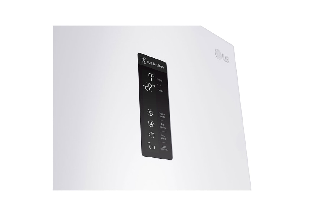 LG Hrubý objem 375 l | 178 kWh/rok | LG Lineárny invertorový kompresor | LG Total No Frost | Multi-Air Flow™ | NatureFRESH | Vonkajší LED displej | ThinQ™ + WiFi, GBB60SWFFS, thumbnail 11