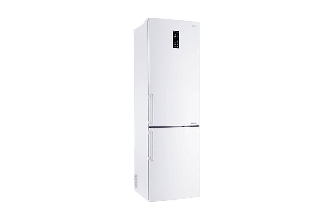 LG Hrubý objem 375 l | 266 kWh/rok | LG Lineárny invertorový kompresor | LG Total No Frost | Multi-Air Flow™ | NatureFRESH | Vonkajší LED displej | ThinQ™ + WiFi, GBB60SWFZB, thumbnail 4