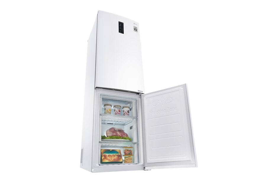 LG Hrubý objem 375 l | 178 kWh/rok | LG Lineárny invertorový kompresor | LG Total No Frost | Multi-Air Flow™ | NatureFRESH | Vonkajší LED displej | ThinQ™ + WiFi, GBB60SWMFS, thumbnail 7