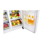LG F | Hrubý objem 668 l | 376 kWh/rok | LG Lineárny invertorový kompresor | LG Total No Frost | Multi-Air Flow™ | Vonkajší LED displej | Nápojový automat | ThinQ™ + WiFi, GSL961SWUZ, thumbnail 3
