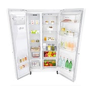 LG F | Hrubý objem 668 l | 376 kWh/rok | LG Lineárny invertorový kompresor | LG Total No Frost | Multi-Air Flow™ | Vonkajší LED displej | Nápojový automat | ThinQ™ + WiFi, GSL961SWUZ, thumbnail 7