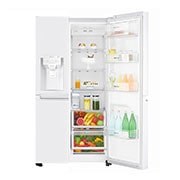 LG F | Hrubý objem 668 l | 376 kWh/rok | LG Lineárny invertorový kompresor | LG Total No Frost | Multi-Air Flow™ | Vonkajší LED displej | Nápojový automat | ThinQ™ + WiFi, GSL961SWUZ, thumbnail 9