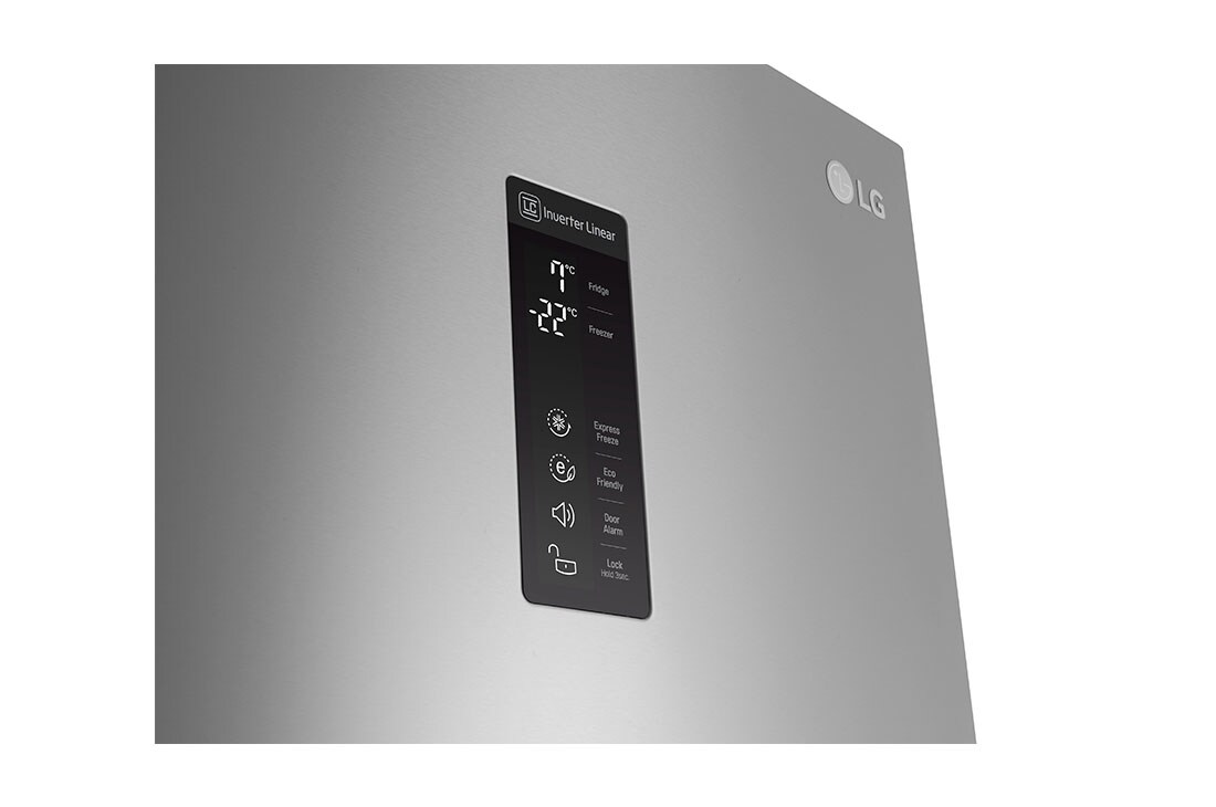 LG Hrubý objem 348 l | 240 kWh/rok | LG Lineárny invertorový kompresor | LG Total No Frost | Multi-Air Flow™ | NatureFRESH | Vonkajší LED displej | ThinQ™ + WiFi, GBB59PZDZS, thumbnail 9