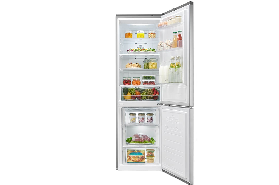 LG Hrubý objem 348 l | 240 kWh/rok | LG Lineárny invertorový kompresor | LG Total No Frost | Multi-Air Flow™ | NatureFRESH | Vonkajší LED displej | ThinQ™ + WiFi, GBB59PZDZS, thumbnail 7