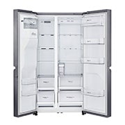 LG F | Hrubý objem 668 l | 376 kWh/rok | LG Lineárny invertorový kompresor | LG Total No Frost | Multi-Air Flow™ | Vonkajší LED displej | Nápojový automat | ThinQ™ + WiFi, GSL471ICEZ, thumbnail 3