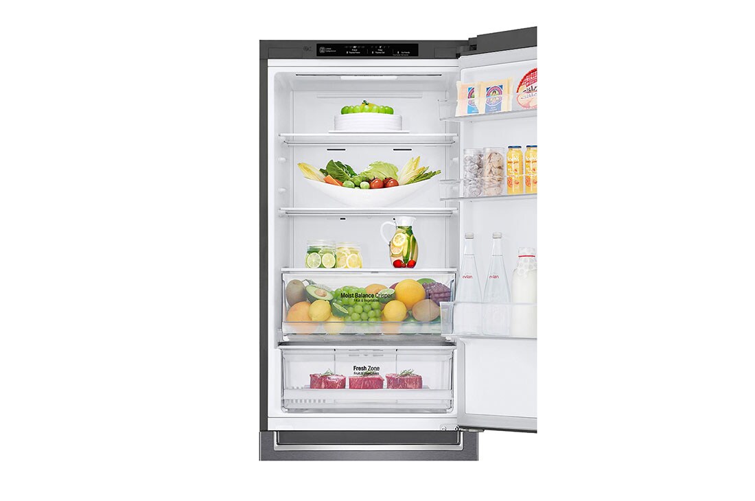 LG E | Hrubý objem 374 l | 254 kWh/rok | LG Lineárny invertorový kompresor | LG Total No Frost | DoorCooling+™ | Vnútorný LED displej | Smart Diagnosis™, GBB61DSJZN, thumbnail 14