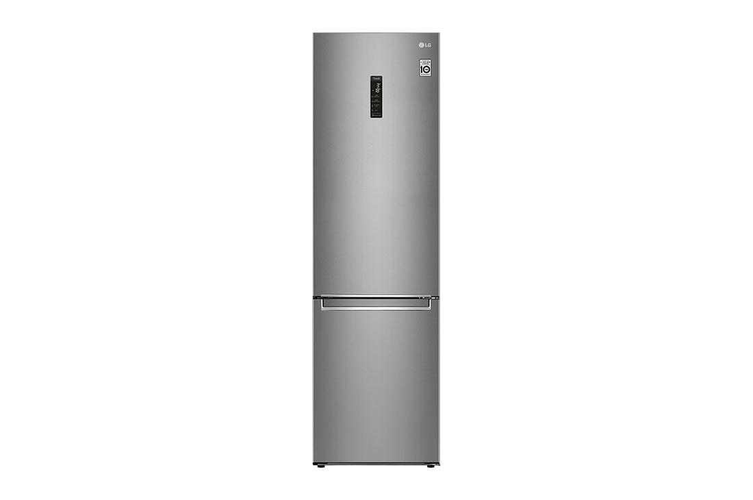 LG D | Hrubý objem 419 l | 193 kWh/rok | LG Lineárny invertorový kompresor | LG Total No Frost | DoorCooling+™ | Vonkajší LED displej | ThinQ™ + WiFi, GBB72SADFN
