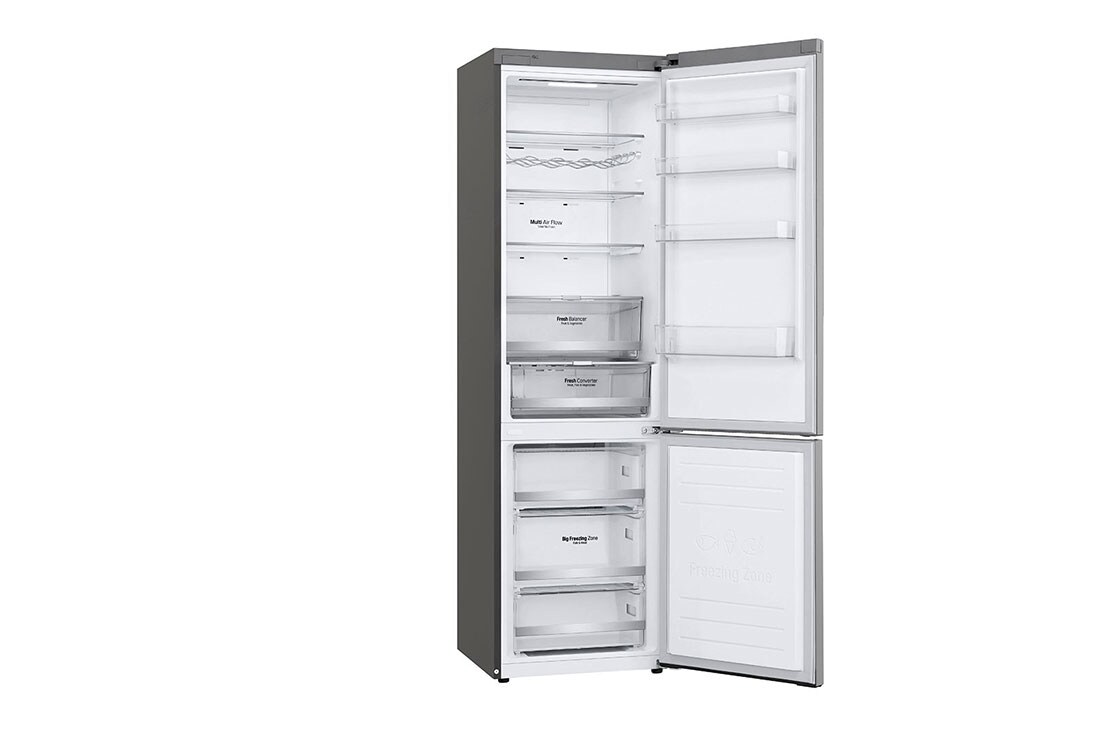 LG D | Hrubý objem 419 l | 193 kWh/rok | LG Lineárny invertorový kompresor | LG Total No Frost | DoorCooling+™ | Vonkajší LED displej | ThinQ™ + WiFi, GBB72SADFN, thumbnail 12