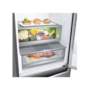 LG D | Hrubý objem 419 l | 193 kWh/rok | LG Lineárny invertorový kompresor | LG Total No Frost | DoorCooling+™ | Vonkajší LED displej | ThinQ™ + WiFi, GBB72SADFN, thumbnail 4
