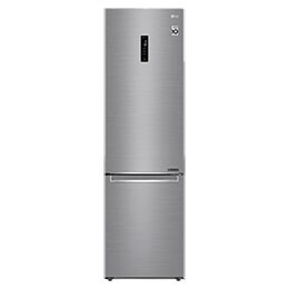 E | Hrubý objem 419 l | 268 kWh/rok | LG Lineárny invertorový kompresor | LG Total No Frost | DoorCooling+™ | Vonkajší LED displej | ThinQ™ + WiFi2