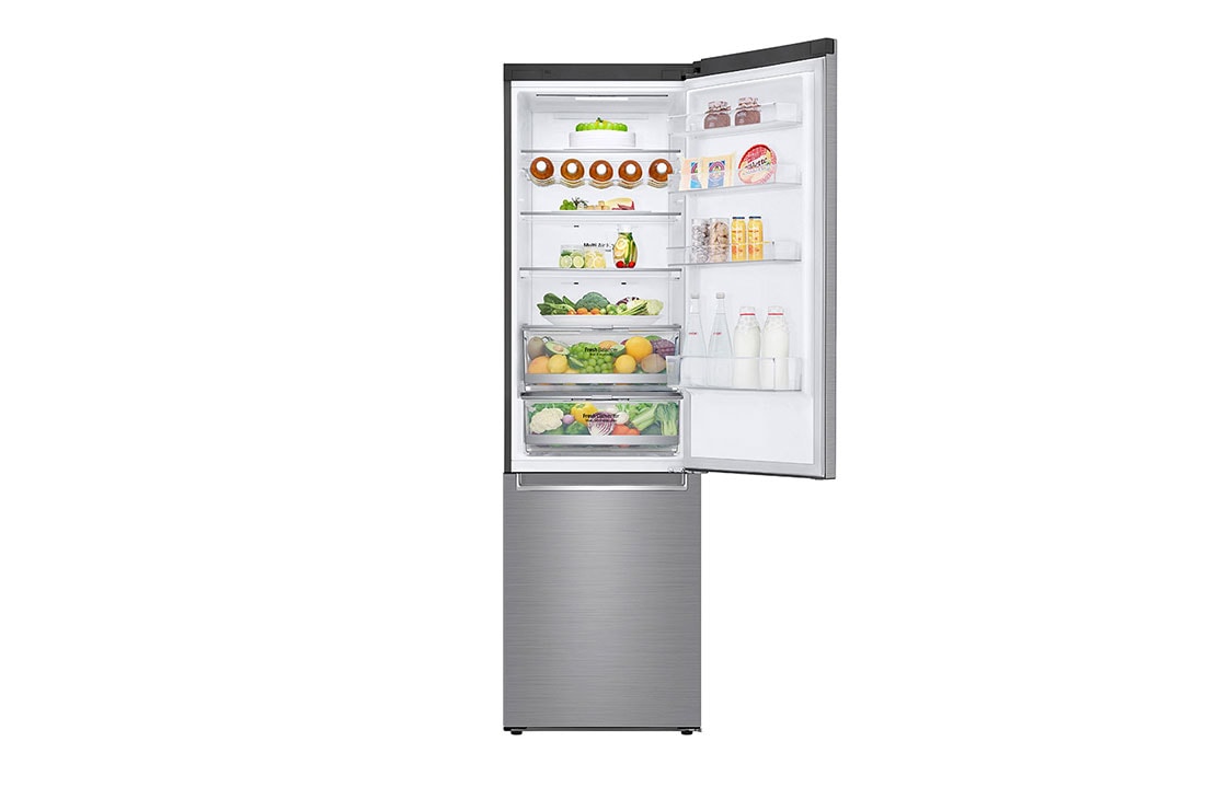 LG E | Hrubý objem 419 l | 268 kWh/rok | LG Lineárny invertorový kompresor | LG Total No Frost | DoorCooling+™ | Vonkajší LED displej | ThinQ™ + WiFi, GBB72PZDZN, thumbnail 13