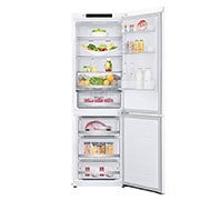 LG E | Hrubý objem 374 l | 273 kWh/rok | LG Lineárny invertorový kompresor | LG Total No Frost | DoorCooling+™ | Vnútorný LED displej | Smart Diagnosis™, GBB71SWEZN, thumbnail 2