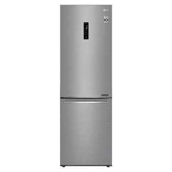 E | Hrubý objem 374 l | 273 kWh/rok | LG Lineárny invertorový kompresor | LG Total No Frost | DoorCooling+™ | Vonkajší LED displej | ThinQ™ + WiFi1