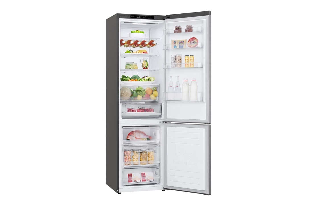 LG D | Hrubý objem 419 l | 193 kWh/rok | LG Lineárny invertorový kompresor | LG Total No Frost | DoorCooling+™ | Vnútorný LED displej | Smart Diagnosis™, GBB62PZGFN, thumbnail 10