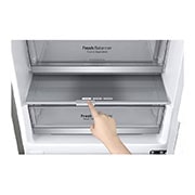 LG E | Hrubý objem 374 l | 273 kWh/rok | LG Lineárny invertorový kompresor | LG Total No Frost | DoorCooling+™ | Vonkajší LED displej | ThinQ™ + WiFi, GBB71NSDZN, thumbnail 11
