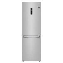 E | Hrubý objem 374 l | 273 kWh/rok | LG Lineárny invertorový kompresor | LG Total No Frost | DoorCooling+™ | Vonkajší LED displej | ThinQ™ + WiFi2