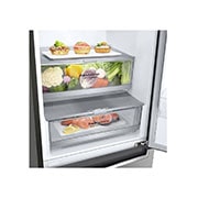 LG D | Hrubý objem 419 l | 193 kWh/rok | LG Lineárny invertorový kompresor | LG Total No Frost | DoorCooling+™ | Vonkajší LED displej | ThinQ™ + WiFi, GBB72PZDFN, thumbnail 4