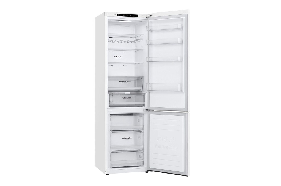 LG D | Hrubý objem 419 l | 215 kWh/rok | LG Lineárny invertorový kompresor | LG Total No Frost | DoorCooling+™ | Vnútorný LED displej | Smart Diagnosis™, GBB62SWGFN, thumbnail 13