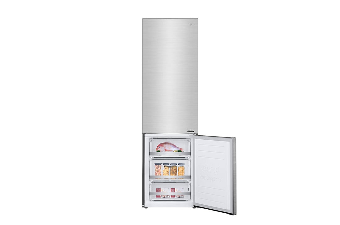 LG B| Hrubý objem 419 l | 116 kWh/rok | LG Lineárny invertorový kompresor | LG Total No Frost | DoorCooling+™ | Vnútorný LED displej | ThinQ™ + WiFi, GBB92STBKP, thumbnail 5