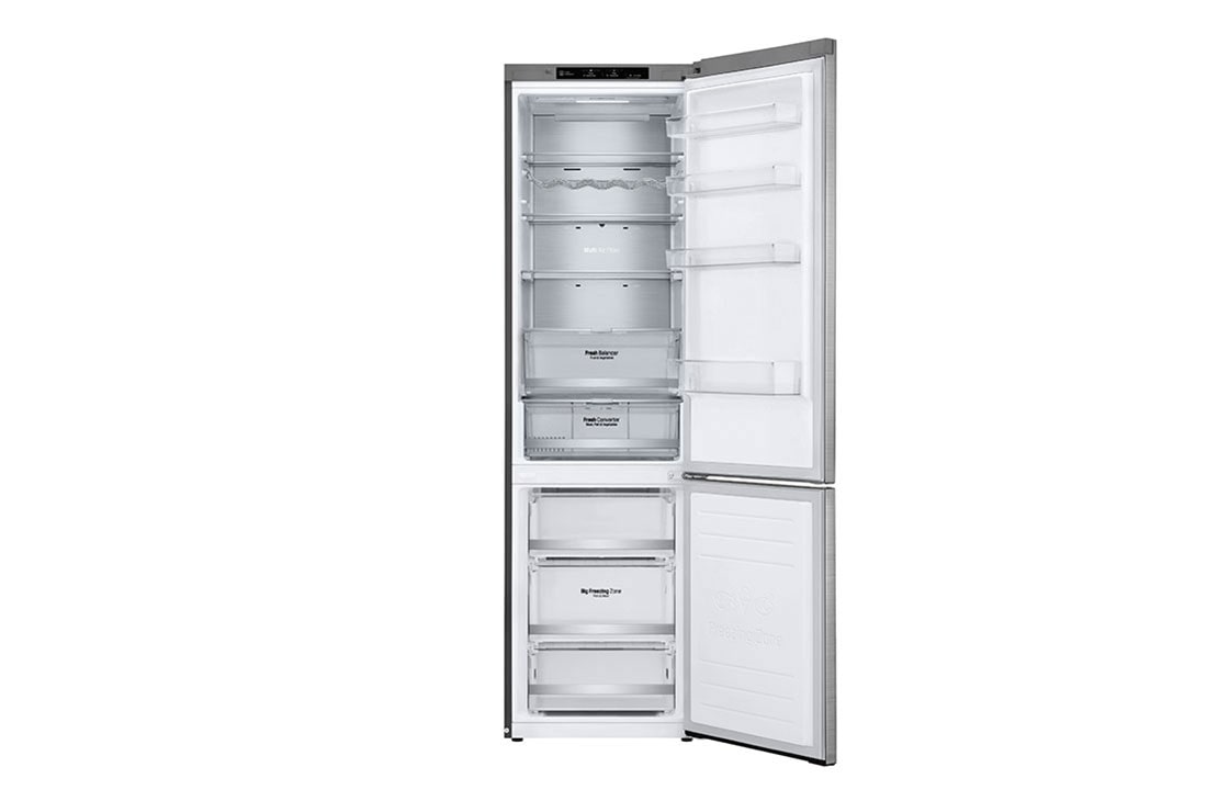 LG B| Hrubý objem 419 l | 116 kWh/rok | LG Lineárny invertorový kompresor | LG Total No Frost | DoorCooling+™ | Vnútorný LED displej | ThinQ™ + WiFi, GBB92STBKP, thumbnail 6
