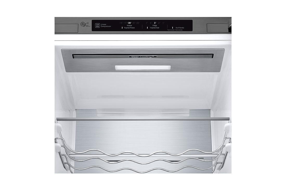 LG B| Hrubý objem 419 l | 116 kWh/rok | LG Lineárny invertorový kompresor | LG Total No Frost | DoorCooling+™ | Vnútorný LED displej | ThinQ™ + WiFi, GBB92STBKP, thumbnail 15