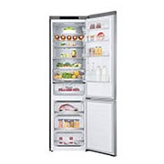LG B| Hrubý objem 419 l | 116 kWh/rok | LG Lineárny invertorový kompresor | LG Total No Frost | DoorCooling+™ | Vnútorný LED displej | ThinQ™ + WiFi, GBB92STBKP, thumbnail 7
