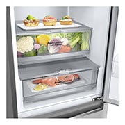 LG B| Hrubý objem 419 l | 116 kWh/rok | LG Lineárny invertorový kompresor | LG Total No Frost | DoorCooling+™ | Vnútorný LED displej | ThinQ™ + WiFi, GBB92STBKP, thumbnail 10