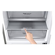 LG B| Hrubý objem 419 l | 116 kWh/rok | LG Lineárny invertorový kompresor | LG Total No Frost | DoorCooling+™ | Vnútorný LED displej | ThinQ™ + WiFi, GBB92STBKP, thumbnail 11