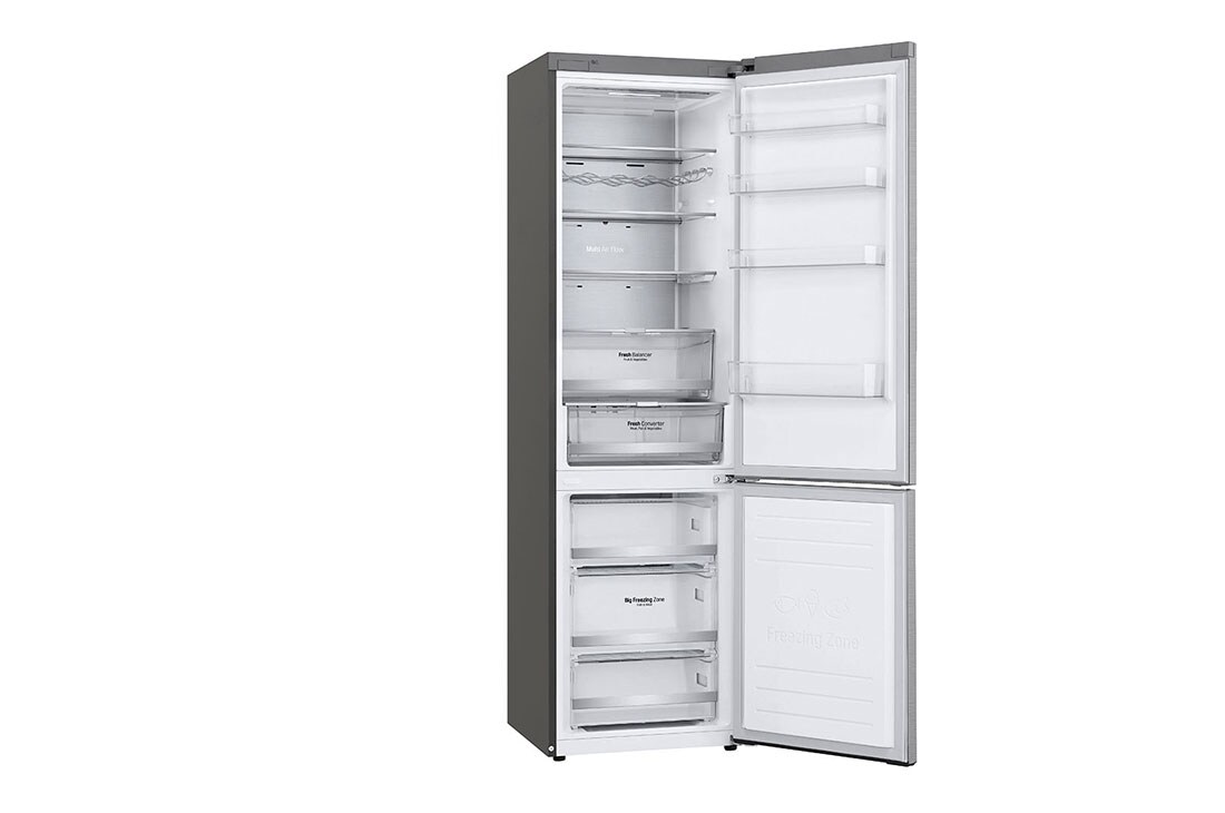 LG C| Hrubý objem 419 l | 154 kWh/rok | LG Lineárny invertorový kompresor | LG Total No Frost | DoorCooling+™ | Vonkajší LCD displej | ThinQ™ + WiFi, GBB92STAQP, thumbnail 12