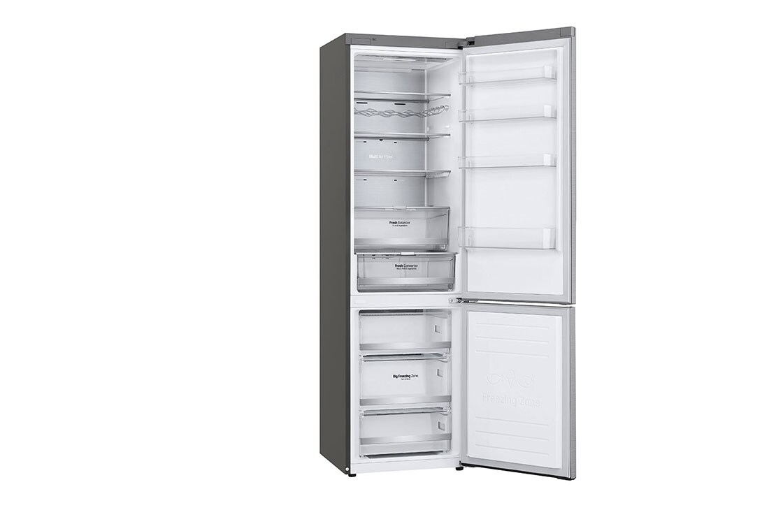 LG D | Hrubý objem 419 l | 173 kWh/rok | LG Lineárny invertorový kompresor | LG Total No Frost | DoorCooling+™ | Vonkajší LCD displej | ThinQ™ + WiFi, GBB92STAXP, thumbnail 12