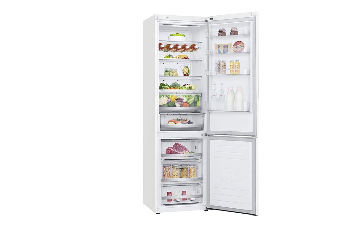 LG D | Hrubý objem 419 l | 193 kWh/rok | LG Lineárny invertorový kompresor | LG Total No Frost | DoorCooling+™ | Vonkajší LED displej | ThinQ™ + WiFi, GBB72SWDFN, thumbnail 11