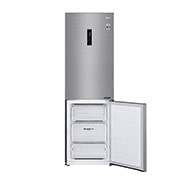 LG E | Hrubý objem 374 l | 254 kWh/rok | LG Lineárny invertorový kompresor | LG Total No Frost | DoorCooling+™ | Vonkajší LED displej | ThinQ™ + WiFi, GBB61PZHZN, thumbnail 11