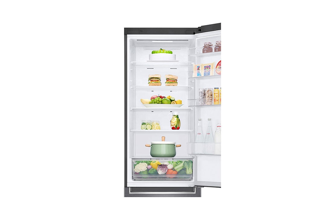 LG E | Hrubý objem 418 l | 268 kWh/rok | LG Smart invertorový kompresor | LG Total No Frost | DoorCooling+™ | Vonkajší LED displej | Smart Diagnosis™, GBP32DSKZN, thumbnail 7