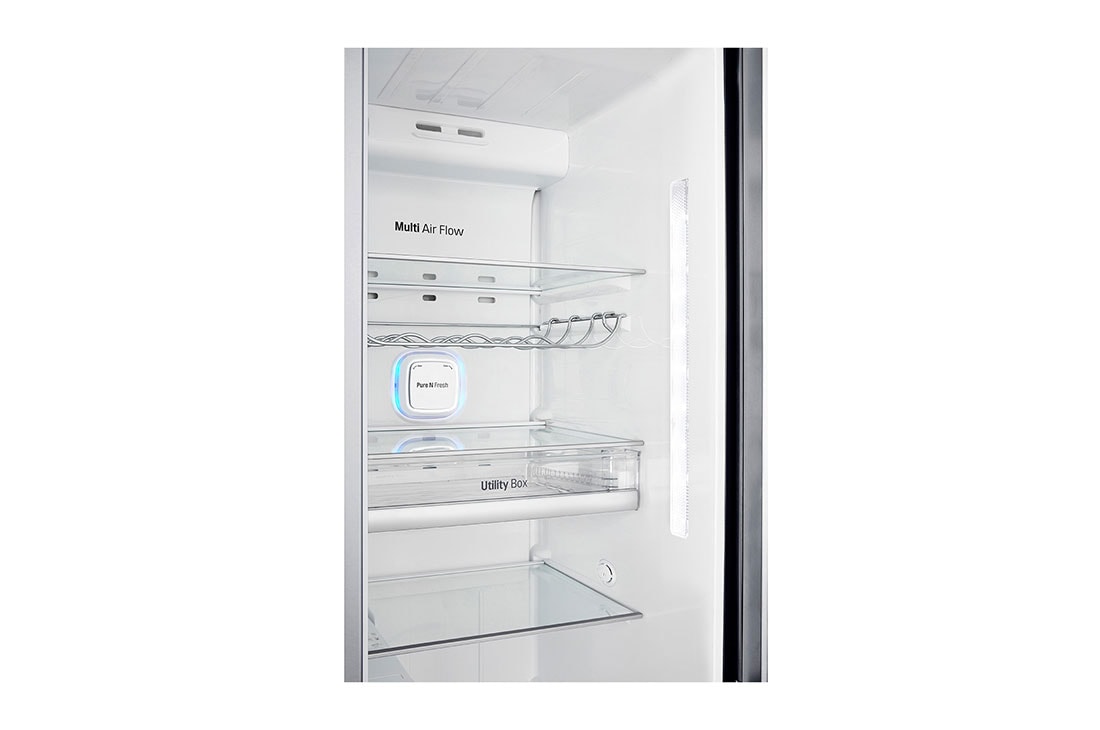 LG Americká chladnička | Door-in-Door™ | F | Hrubý objem 675 l | 376 kWh/rok | LG Lineárny invertorový kompresor | LG Total No Frost | Multi-Air Flow™ | Vonkajší LED displej | Nápojový automat | Pure N Fresh™ | ThinQ™ + WiFi, GSJ960PZVZ, thumbnail 6