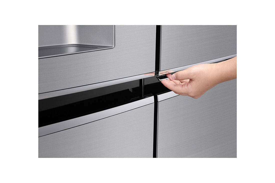 LG Americká chladnička | Door-in-Door™ | F | Hrubý objem 675 l | 376 kWh/rok | LG Lineárny invertorový kompresor | LG Total No Frost | Multi-Air Flow™ | Vonkajší LED displej | Nápojový automat | Pure N Fresh™ | ThinQ™ + WiFi, GSJ960PZVZ, thumbnail 7