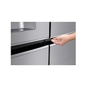 LG Americká chladnička | Door-in-Door™ | F | Hrubý objem 675 l | 376 kWh/rok | LG Lineárny invertorový kompresor | LG Total No Frost | Multi-Air Flow™ | Vonkajší LED displej | Nápojový automat | Pure N Fresh™ | ThinQ™ + WiFi, GSJ960PZVZ, thumbnail 7