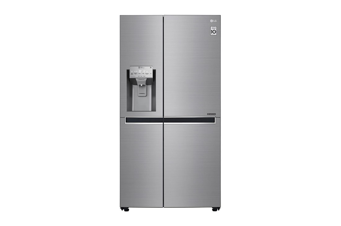 LG F | Hrubý objem 675 l | 376 kWh/rok | LG Lineárny invertorový kompresor | LG Total No Frost  | Multi-Air Flow™ | Vonkajší LED displej | Nápojový automat | Pure N Fresh™ | ThinQ™ + WiFi, GSL960PZVZ